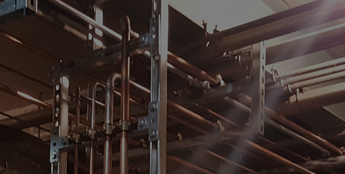 Image of Copper Pipes for Contractor Search Banner