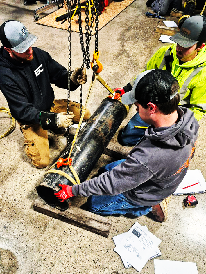 apprentices working together